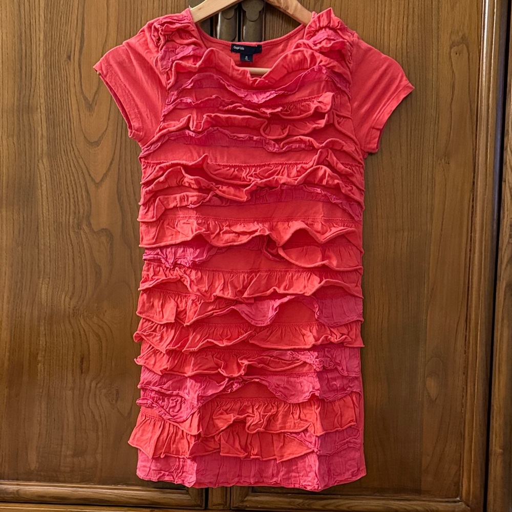 GAP Kids Vibrant Coral dress